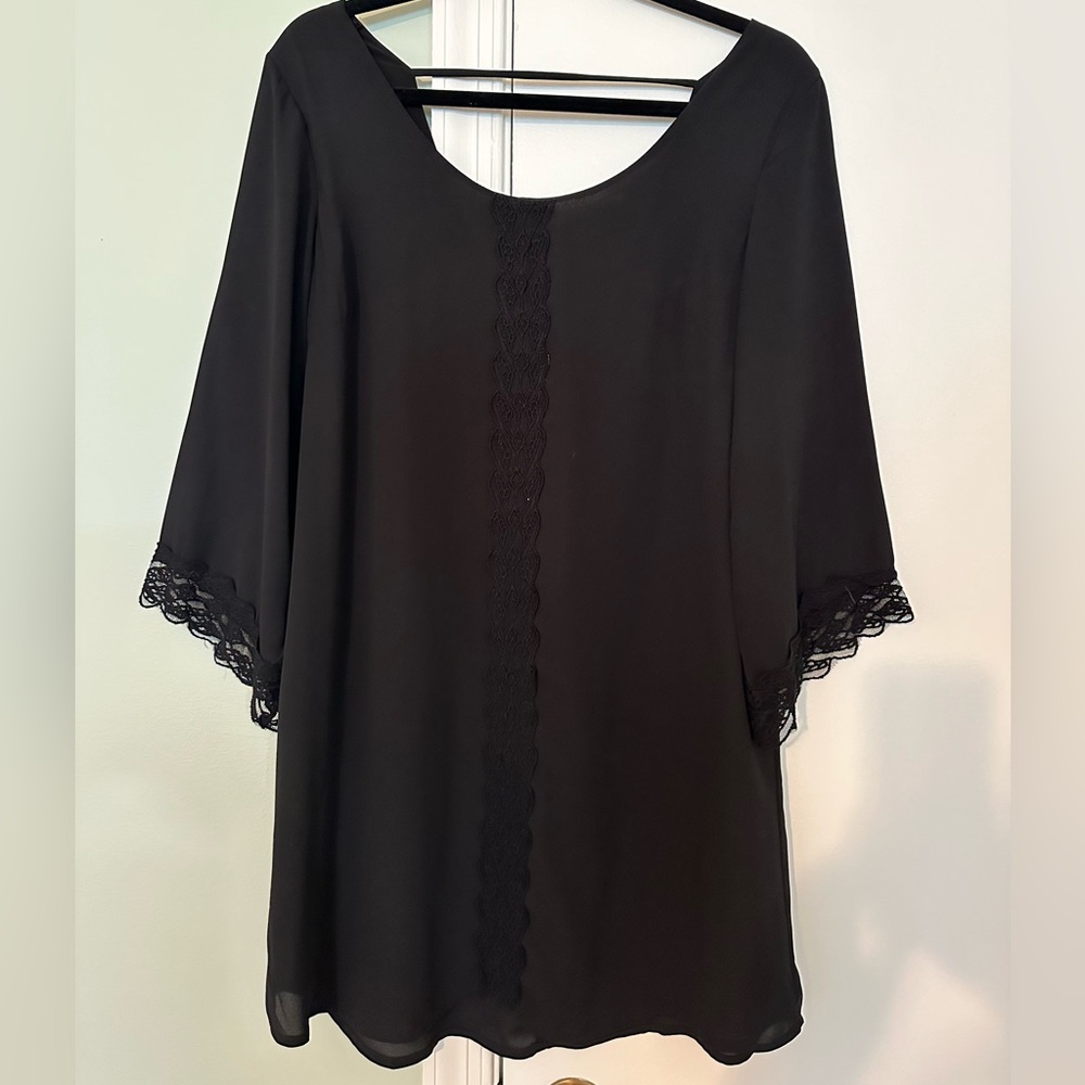Black ASTR shift dress